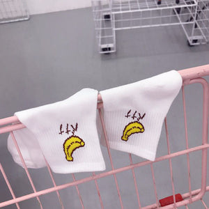 VILZSTUDIOS Socks featuring a playful fruit design