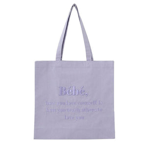 VILZSTUDIOS Stylish tote bag with embroidery design