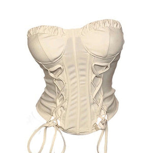VILZSTUDIOS Stylish lace up corset for women's fashion
