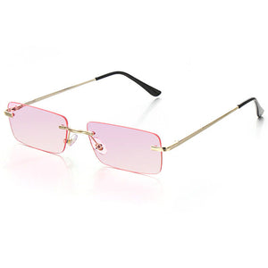 VILZSTUDIOS Stylish sunglasses with gradient lenses and frameless design