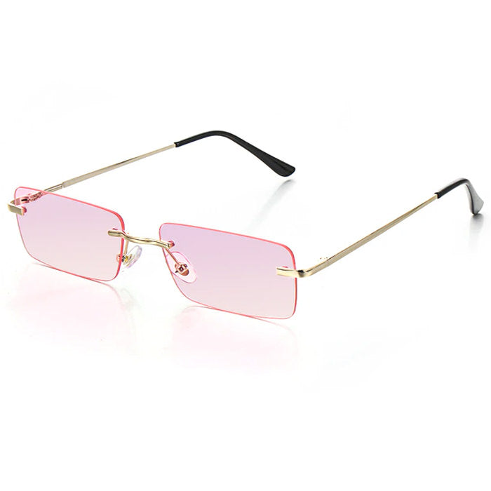 VILZSTUDIOS Stylish sunglasses with gradient lenses and frameless design