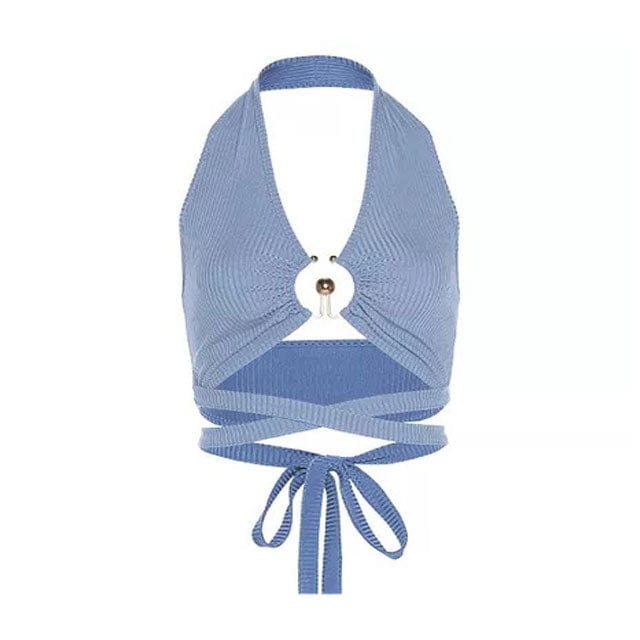 VILZSTUDIOS Trendy halter top for casual streetwear style