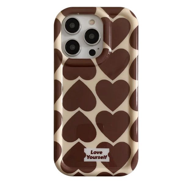 VILZSTUDIOS Stylish heart phone case for protection and fashion
