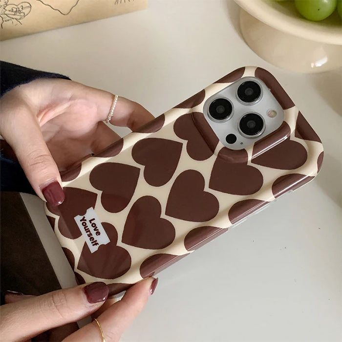 VILZSTUDIOS Stylish heart phone case for protection and fashion