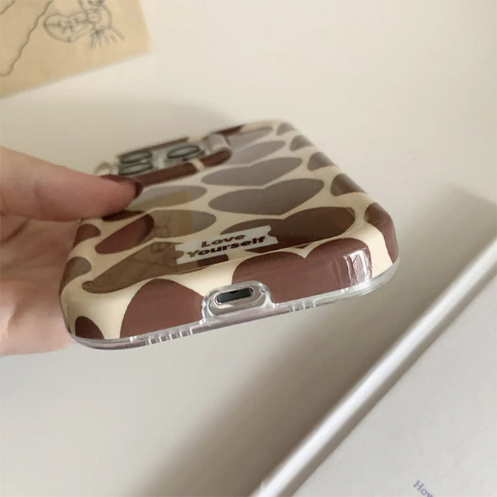 VILZSTUDIOS Stylish heart phone case for protection and fashion