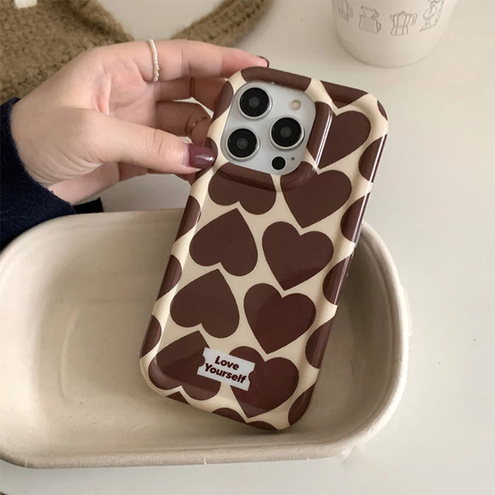 VILZSTUDIOS Stylish heart phone case for protection and fashion