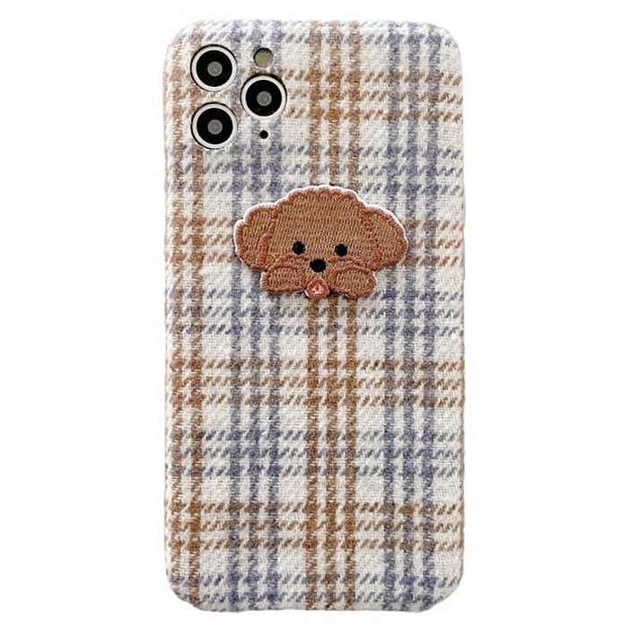 VILZSTUDIOS Stylish houndstooth pattern iPhone case