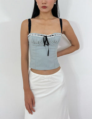 VILZSTUDIOS Chic lace sleeveless top from VILZSTUDIOS