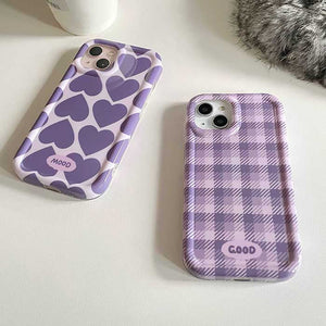 VILZSTUDIOS Stylish lavender phone case for iPhone
