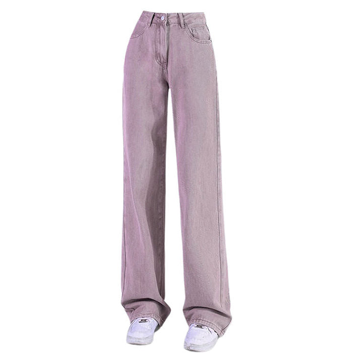 VILZSTUDIOS Chic skater jeans in lavender color