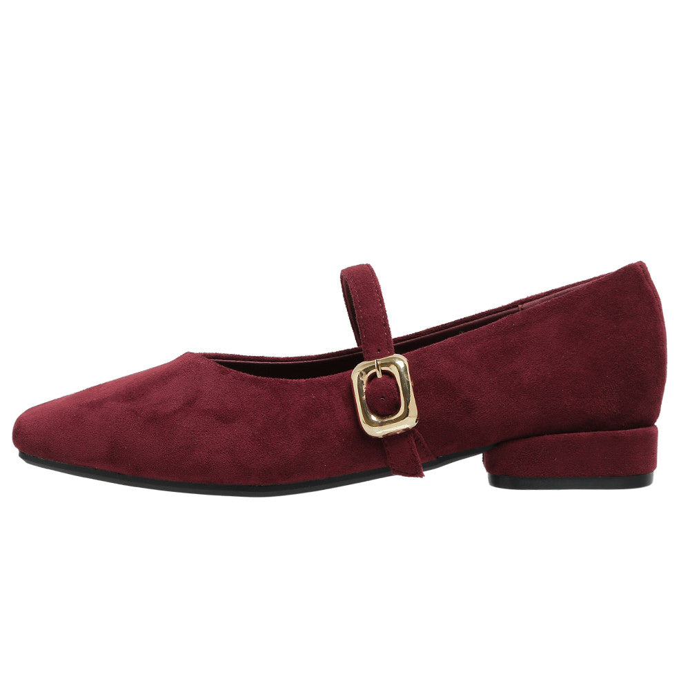 VILZSTUDIOS Stylish low heel baby shoes with strap