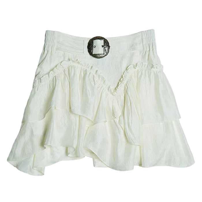 VILZSTUDIOS Chic mini skirt in white for stylish outfits