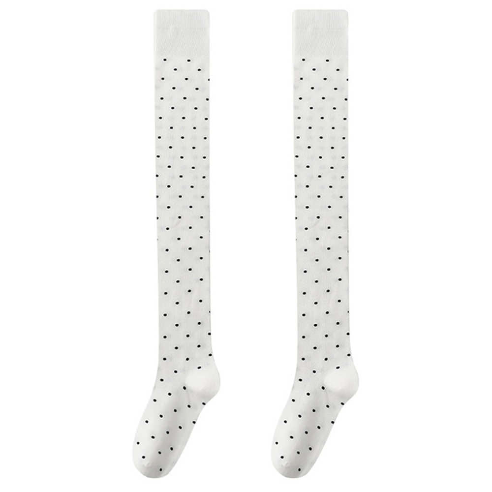 VILZSTUDIOS Stylish over-the-knee stockings with polka dots
