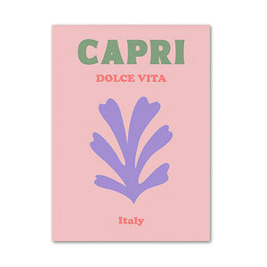 VILZSTUDIOS Danish pastel canvas wall art posters for home decor