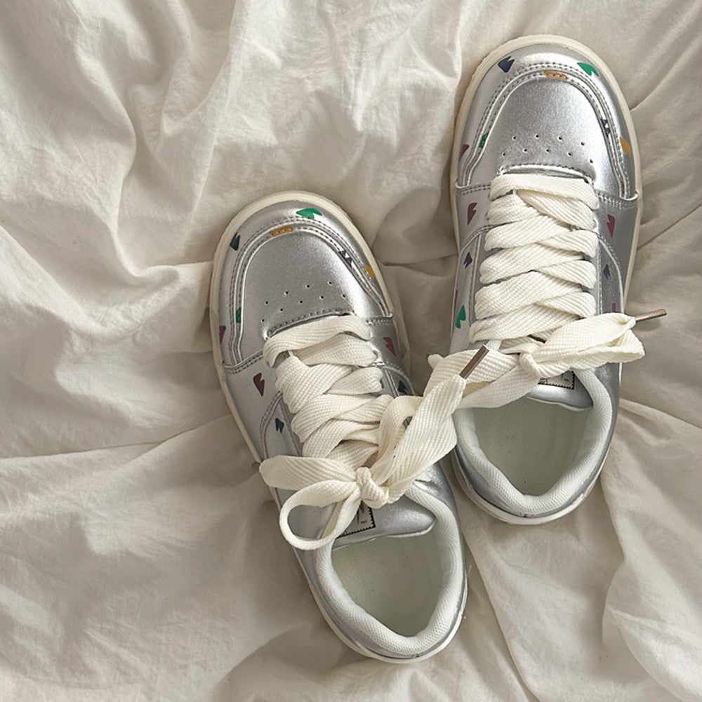 VILZSTUDIOS stylish pastel patterned sneakers
