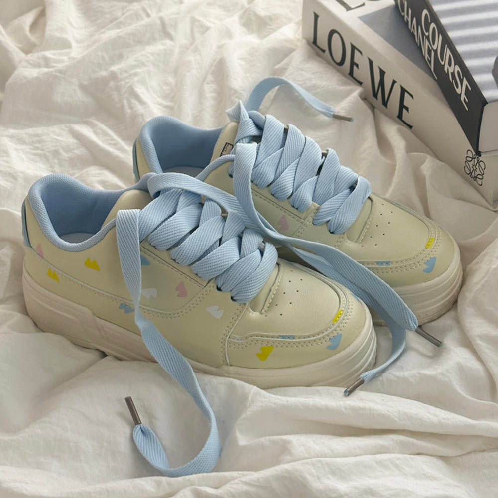 VILZSTUDIOS stylish pastel patterned sneakers