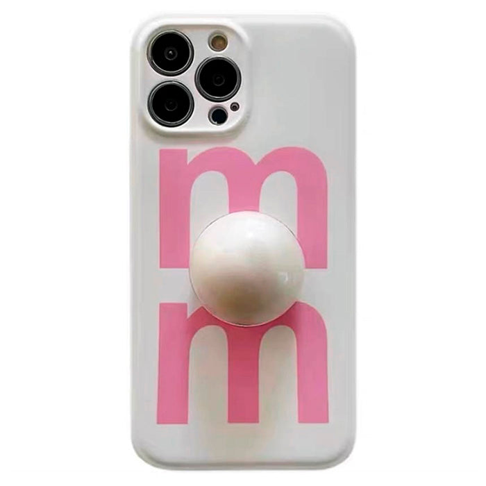 VILZSTUDIOS Stylish phone case with pearl pop socket