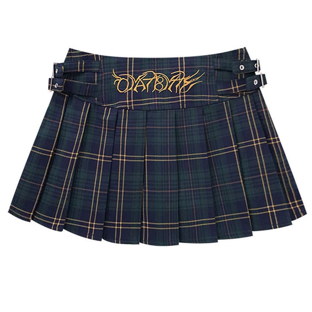 VILZSTUDIOS Chic plaid mini skirt from VILZSTUDIOS