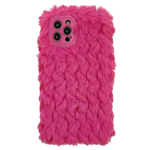 VILZSTUDIOS Stylish plush iPhone case for protection