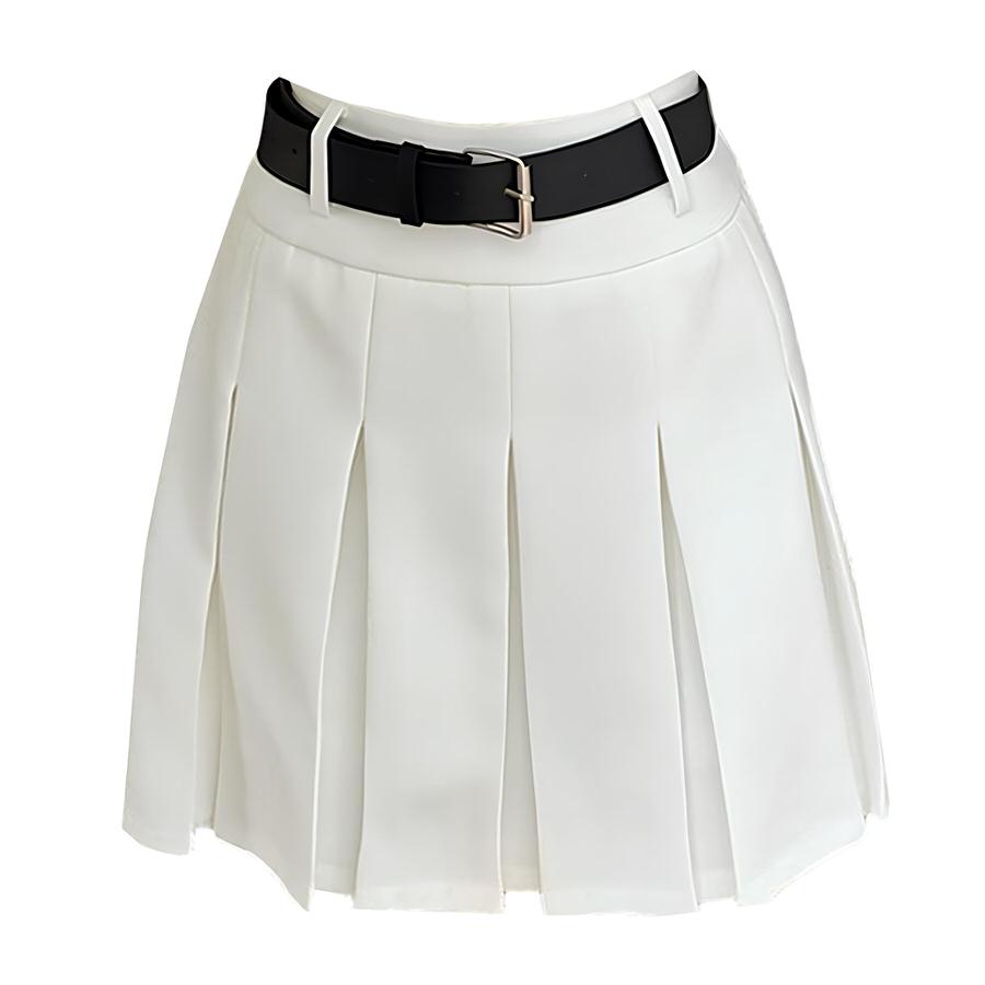 VILZSTUDIOS Chic pleated knee-length skirt for stylish outfits