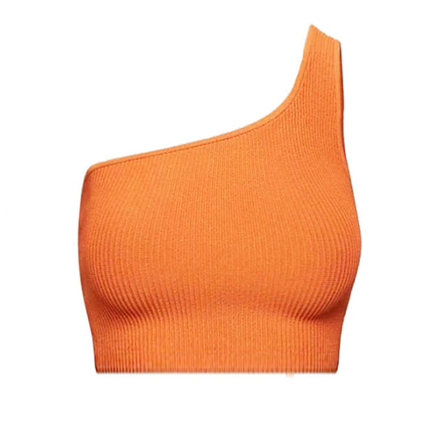 VILZSTUDIOS Stylish ribbed tropical top from VILZSTUDIOS