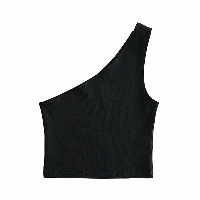 VILZSTUDIOS Stylish ribbed tropical top from VILZSTUDIOS