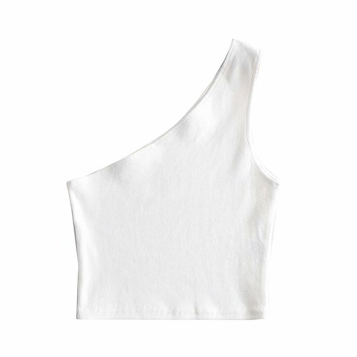 VILZSTUDIOS Stylish ribbed tropical top from VILZSTUDIOS