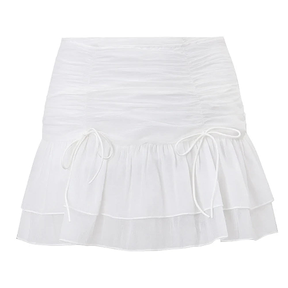 VILZSTUDIOS Chic ruffled mini skirt from VILZSTUDIOS