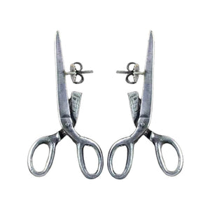VILZSTUDIOS Stylish earrings in scissors design