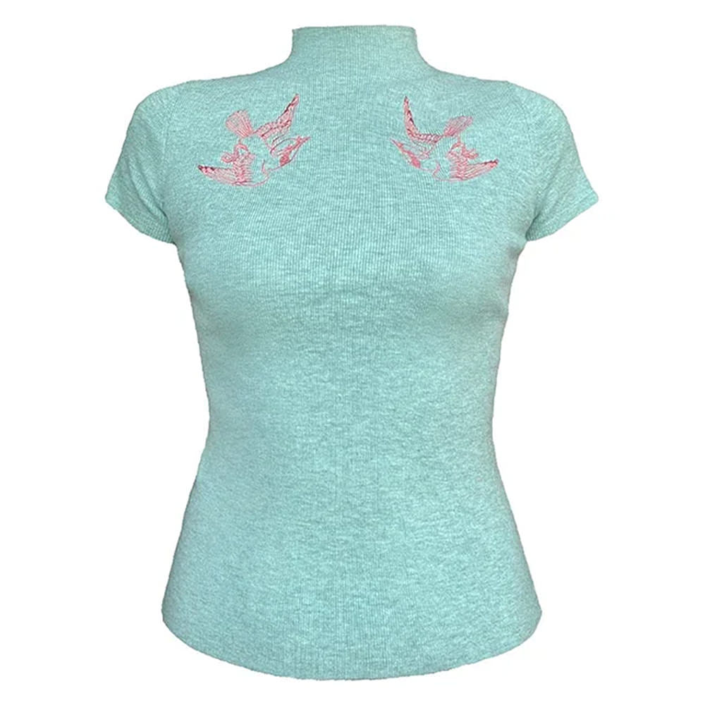 VILZSTUDIOS Stylish shallow print top for casual wear