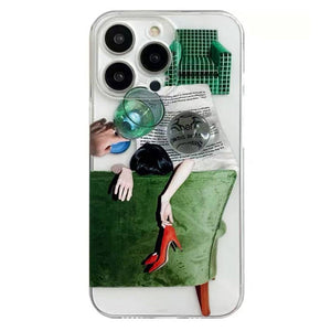 VILZSTUDIOS Chic sofa iPhone case for stylish protection