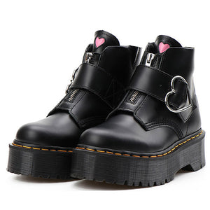 VILZSTUDIOS Love Bites Boots in vegan leather
