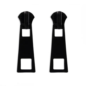 VILZSTUDIOS Stylish earrings with a zipper design