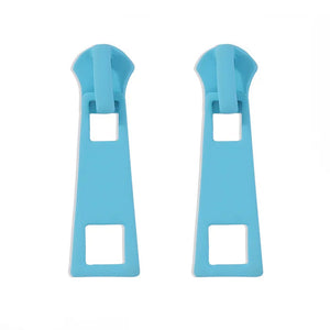 VILZSTUDIOS Stylish earrings with a zipper design