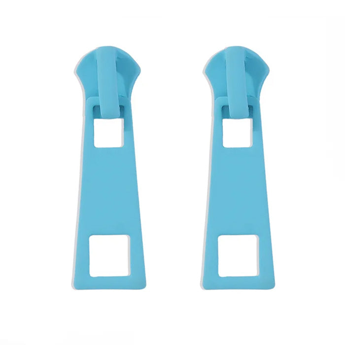 VILZSTUDIOS Stylish earrings with a zipper design