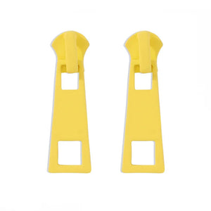 VILZSTUDIOS Stylish earrings with a zipper design