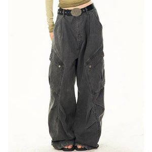 VILZSTUDIOS Cargo denim jeans from VILZSTUDIOS