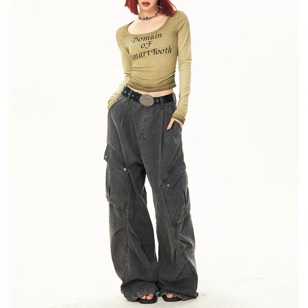 VILZSTUDIOS Cargo denim jeans from VILZSTUDIOS