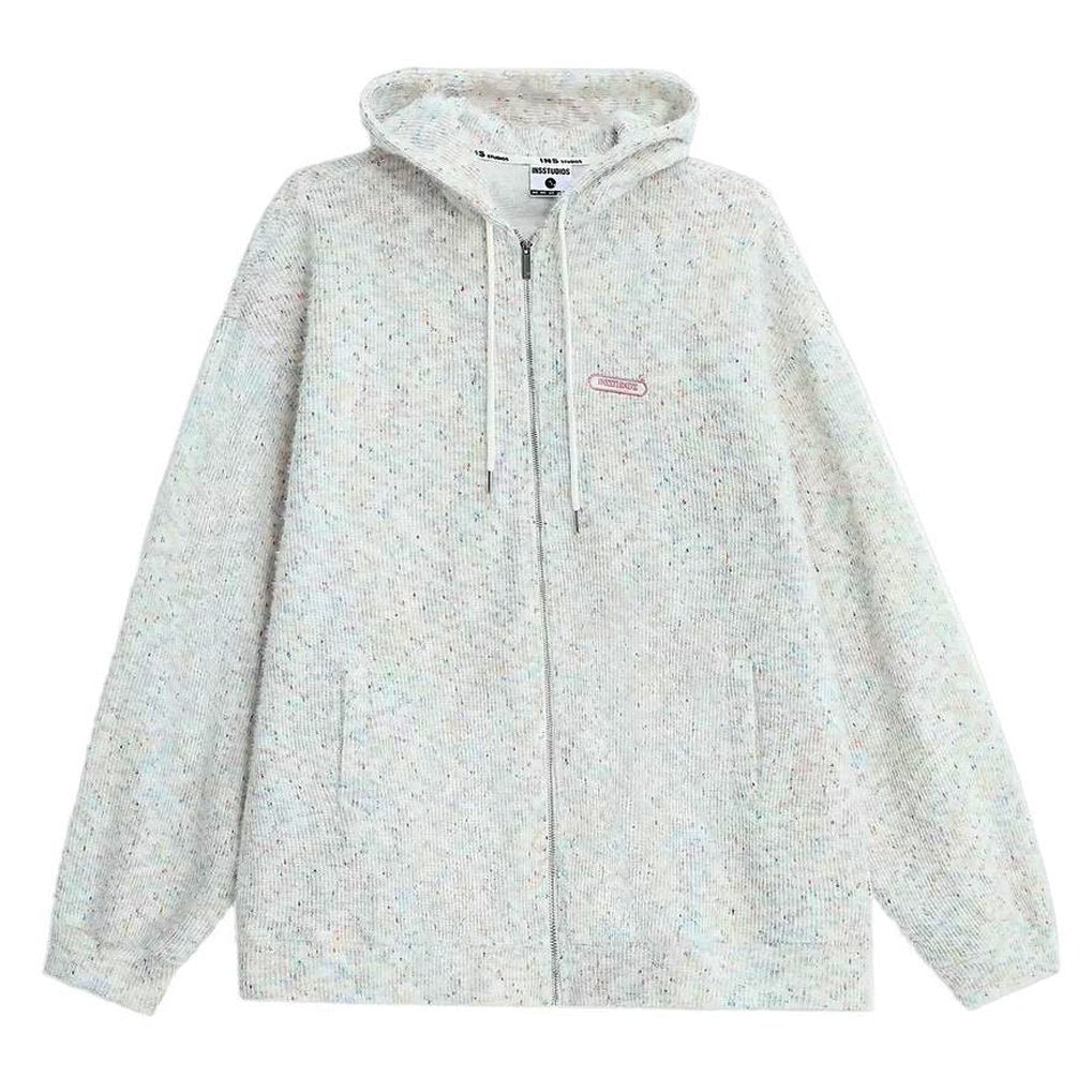 VILZSTUDIOS Knit zip hoodie for casual wear
