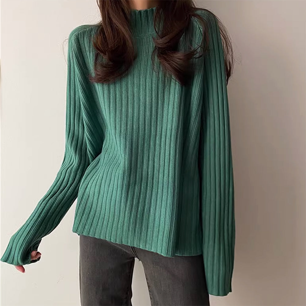 VILZSTUDIOS Cozy oversized turtleneck knit sweater