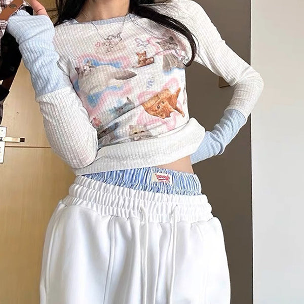VILZSTUDIOS Chill Graphic Long Sleeve Top from VILZSTUDIOS