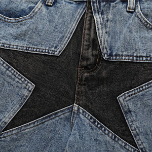 VILZSTUDIOS Denim shorts designed for a casual streetwear look