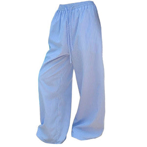 VILZSTUDIOS Chill stripe wide-leg pants for casual wear