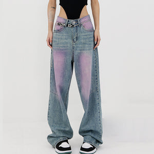 VILZSTUDIOS Stylish baggy jeans for casual wear