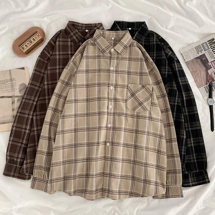 VILZSTUDIOS Casual plaid shirt from VILZSTUDIOS