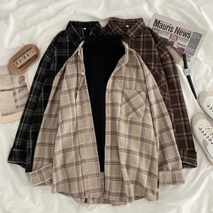 VILZSTUDIOS Casual plaid shirt from VILZSTUDIOS