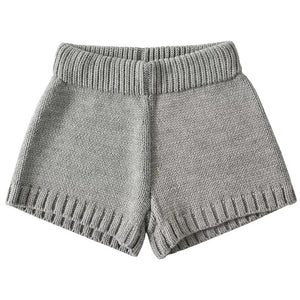 VILZSTUDIOS Stylish knit mini shorts for casual wear