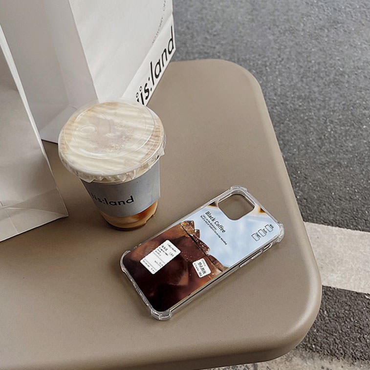VILZSTUDIOS Stylish phone case inspired by iced coffee aesthetic