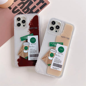 VILZSTUDIOS Stylish liquid sand iPhone case for trendy protection
