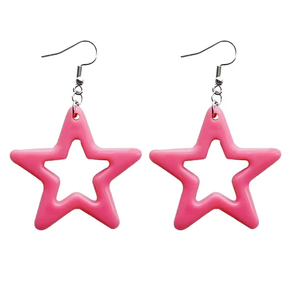 VILZSTUDIOS Stylish star shaped earrings in bold design